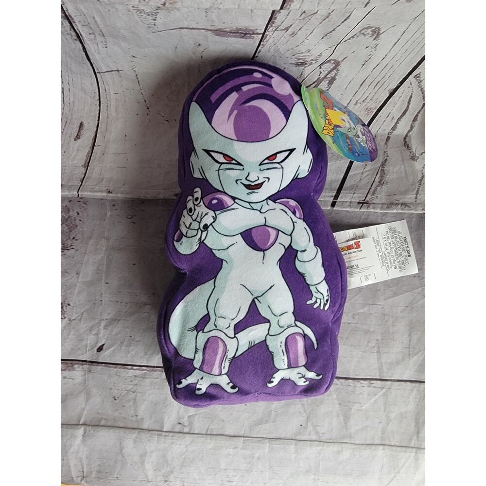 Dragon Ball Z Frieza Shaped Pillow Plush Toy Collector Cushion New with Tags